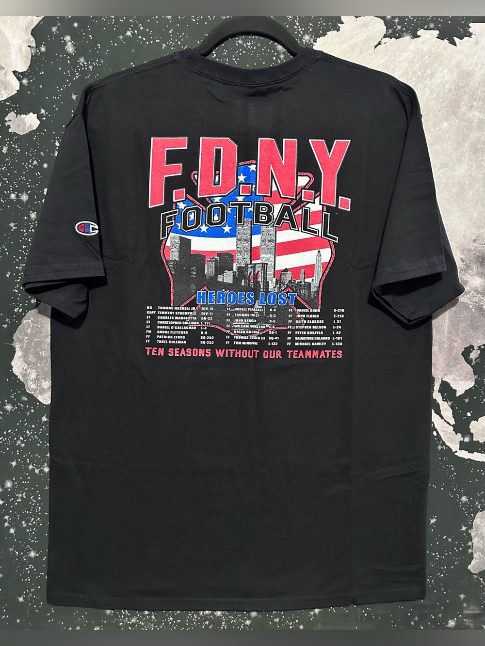 FDNY 9/11 Memorial Football Team Members Shirt